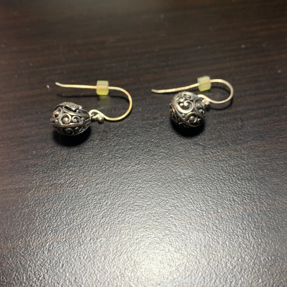 Old retro earrings